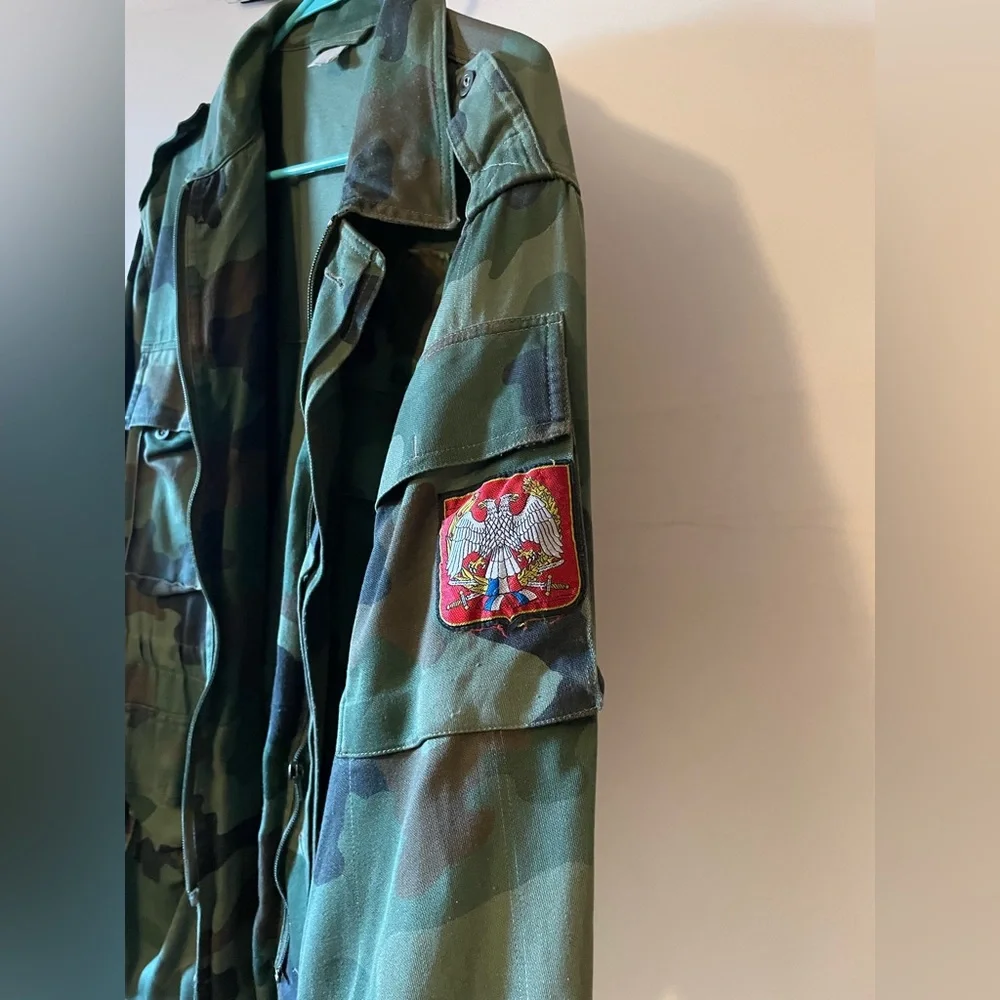 Camo Jacket w/ patch - Picture 3 of 3